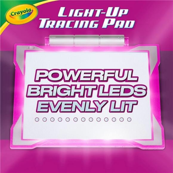 Crayola Light Up Tracing Pad - Pink, Drawing Pads for Kids, Kids Toys - Picture 4 of 6